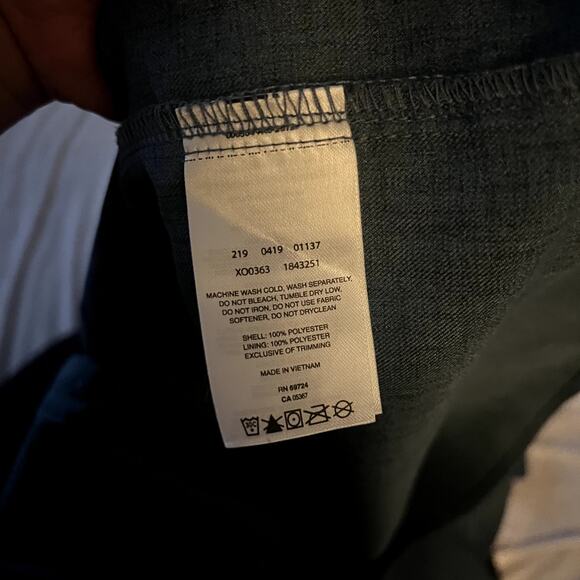 Columbia Gavin Ridge Vented Outdoors Hiking Shirt Mens L Blue Heather - Picture 8 of 8